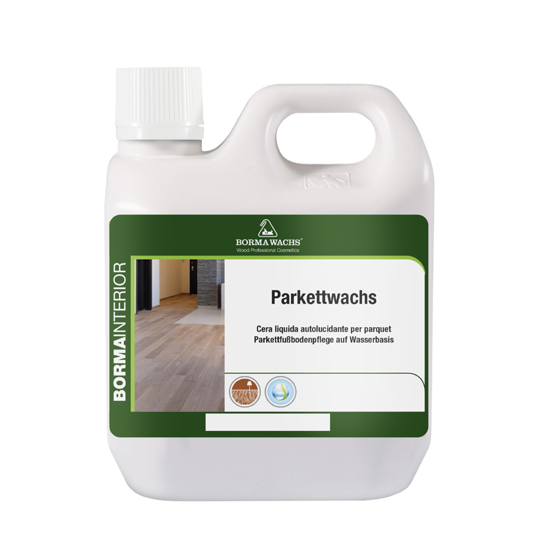 Waterbased Liquid Wax Polish - PARQUET WAX - 0490-XX