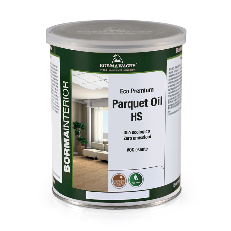 Self-Sealing Oil, VOC-free - ECO PREMIUM PARQUET OIL HIGH SOLID - VOC4951HS